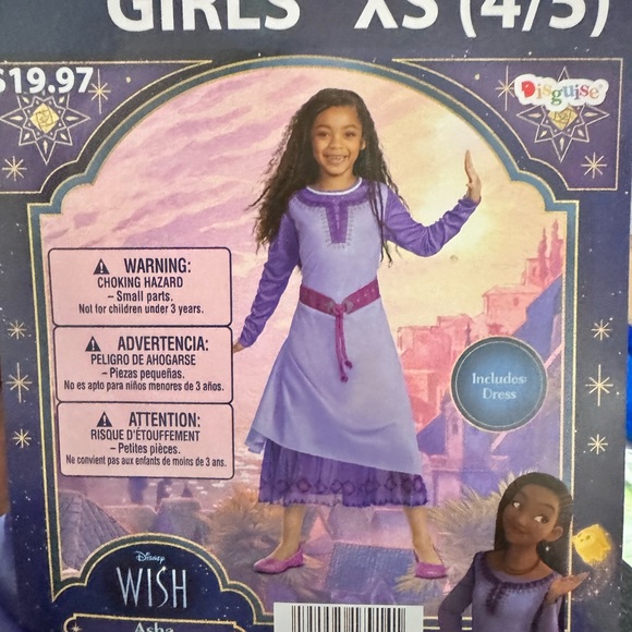 Disney wish Asha dress costume - Picture 2 of 3